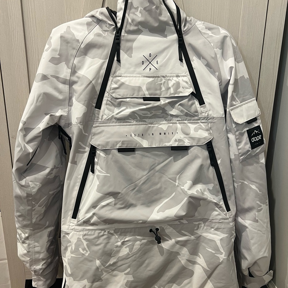 DOPE White and Gray Jacket